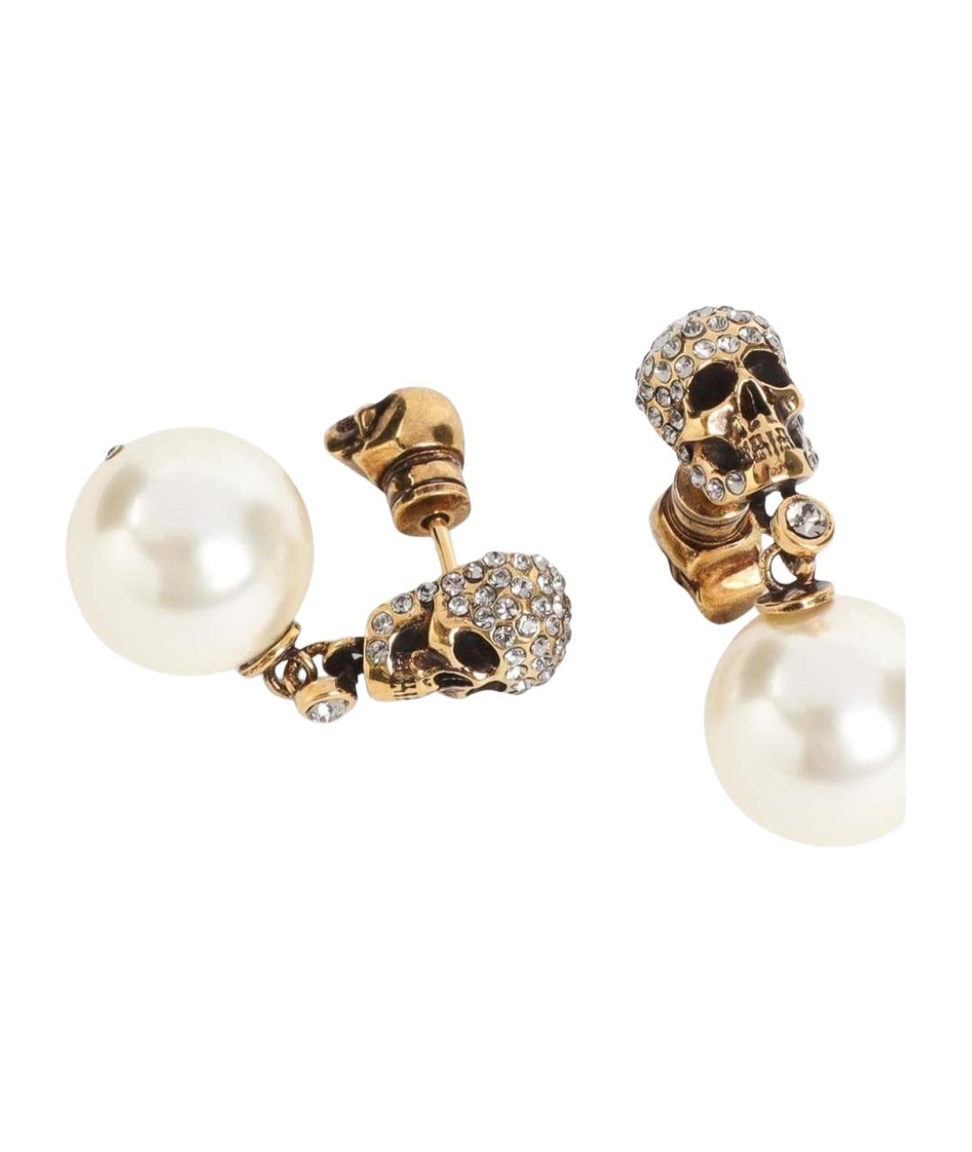 ALEXANDER MCQUEEN Золотые серьги, фото 3