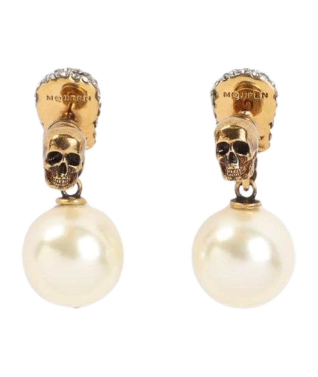 ALEXANDER MCQUEEN Золотые серьги, фото 2
