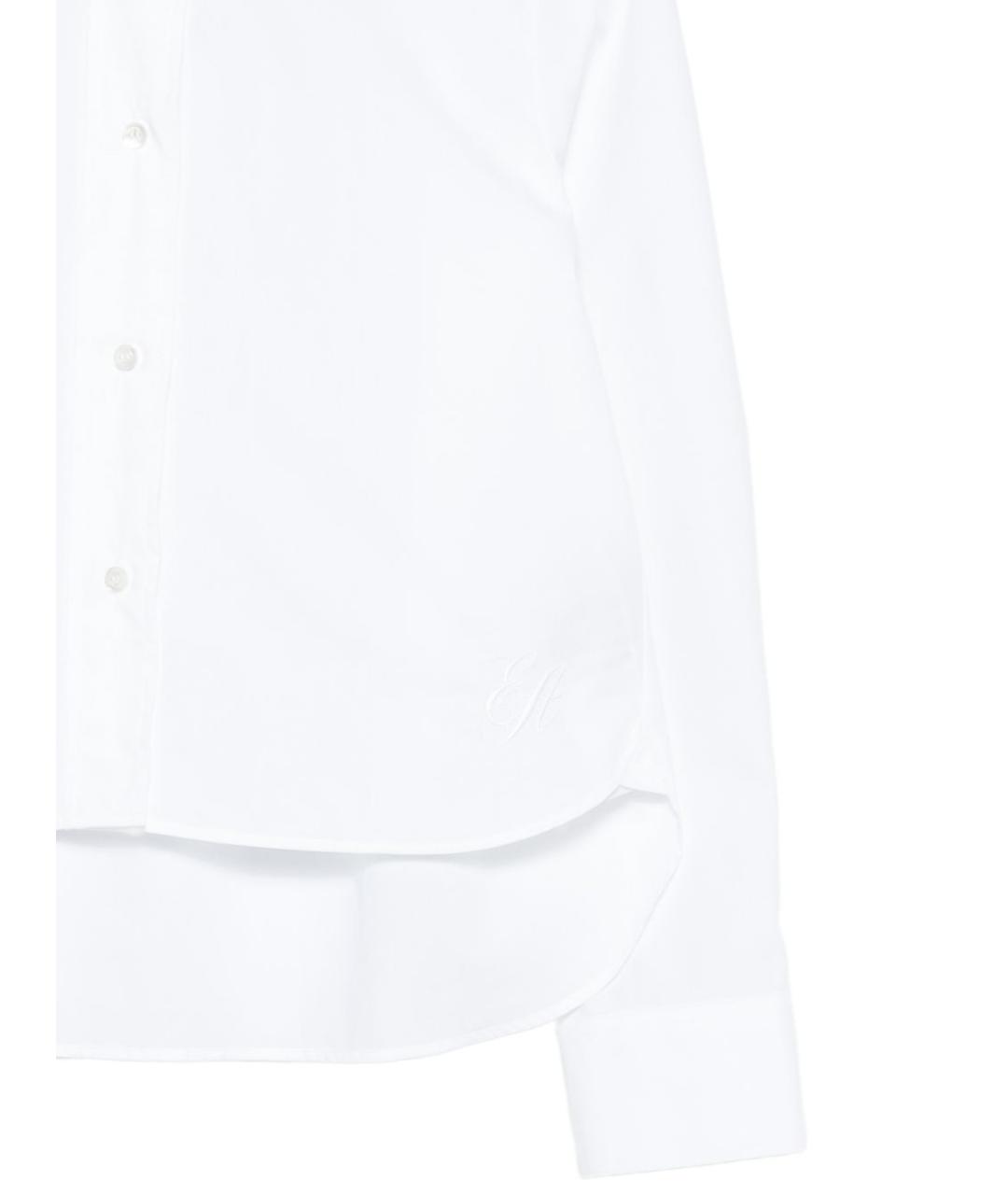 EMPORIO ARMANI Белая хлопковая рубашка, фото 2