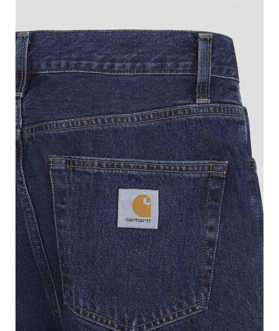 CARHARTT Синие хлопковые шорты, фото 3