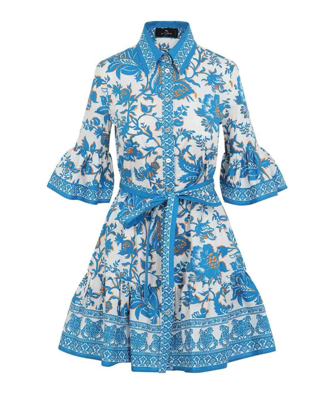 ETRO Мульти хлопковое повседневное платье, фото 1