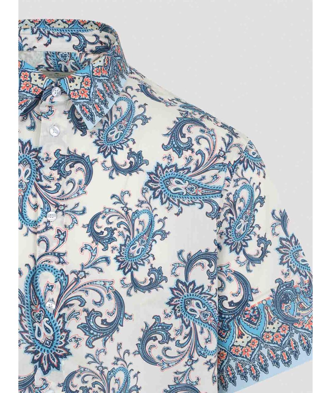 ETRO Мульти хлопковая кэжуал рубашка, фото 3