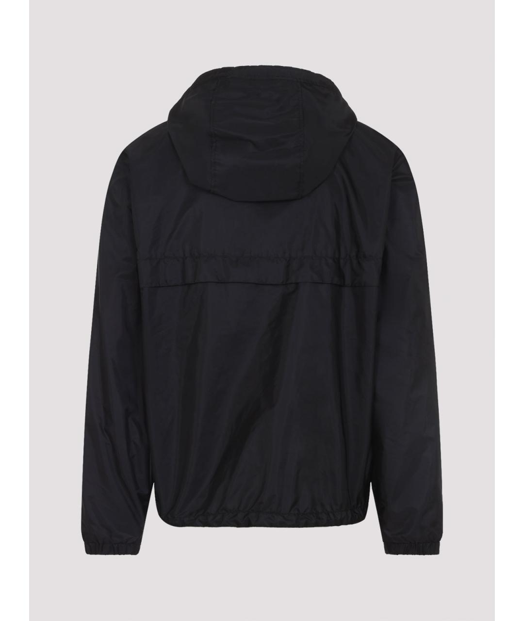 MONCLER Черная полиамидовая куртка, фото 2