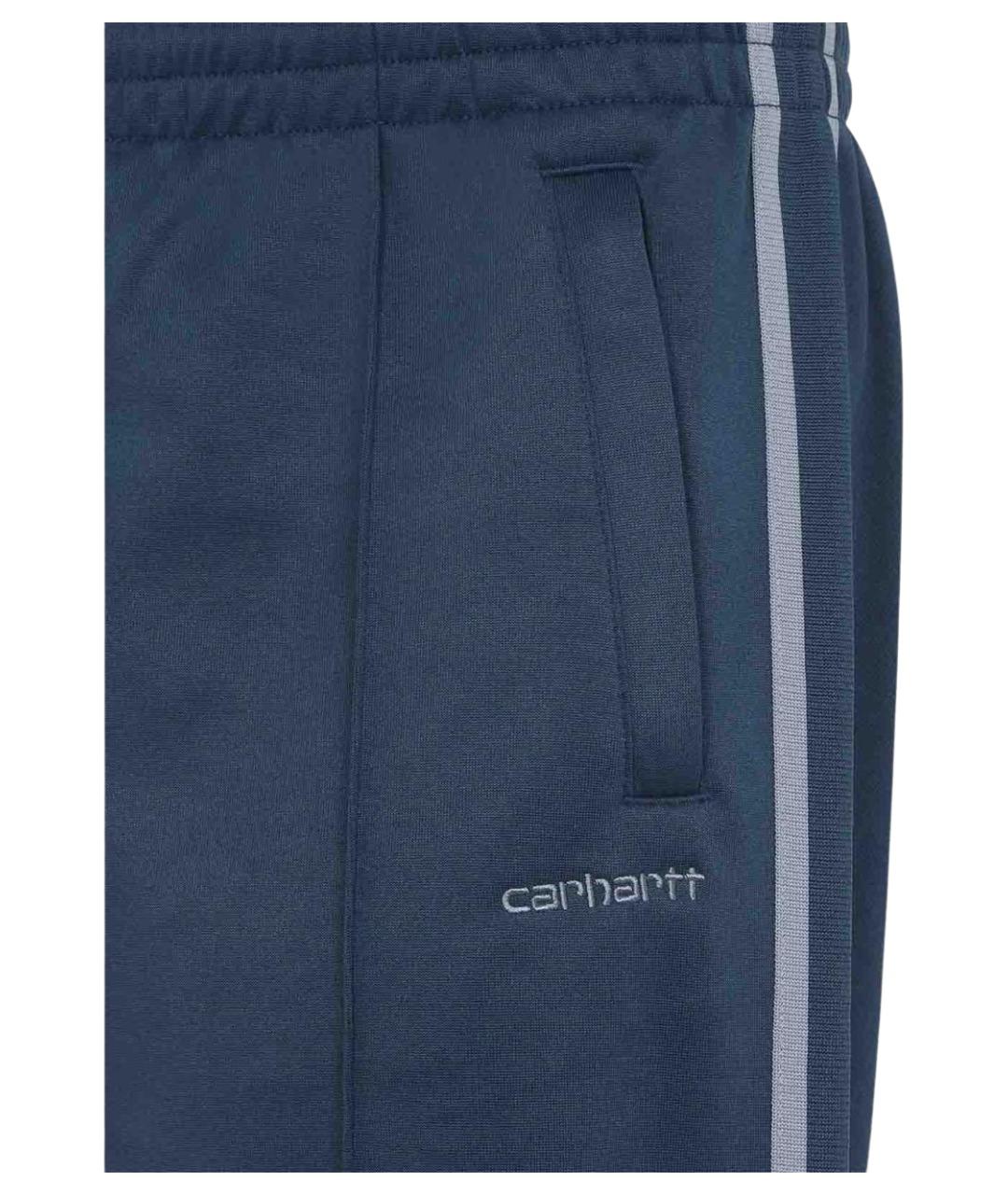 CARHARTT Синие полиэстеровые повседневные брюки, фото 3
