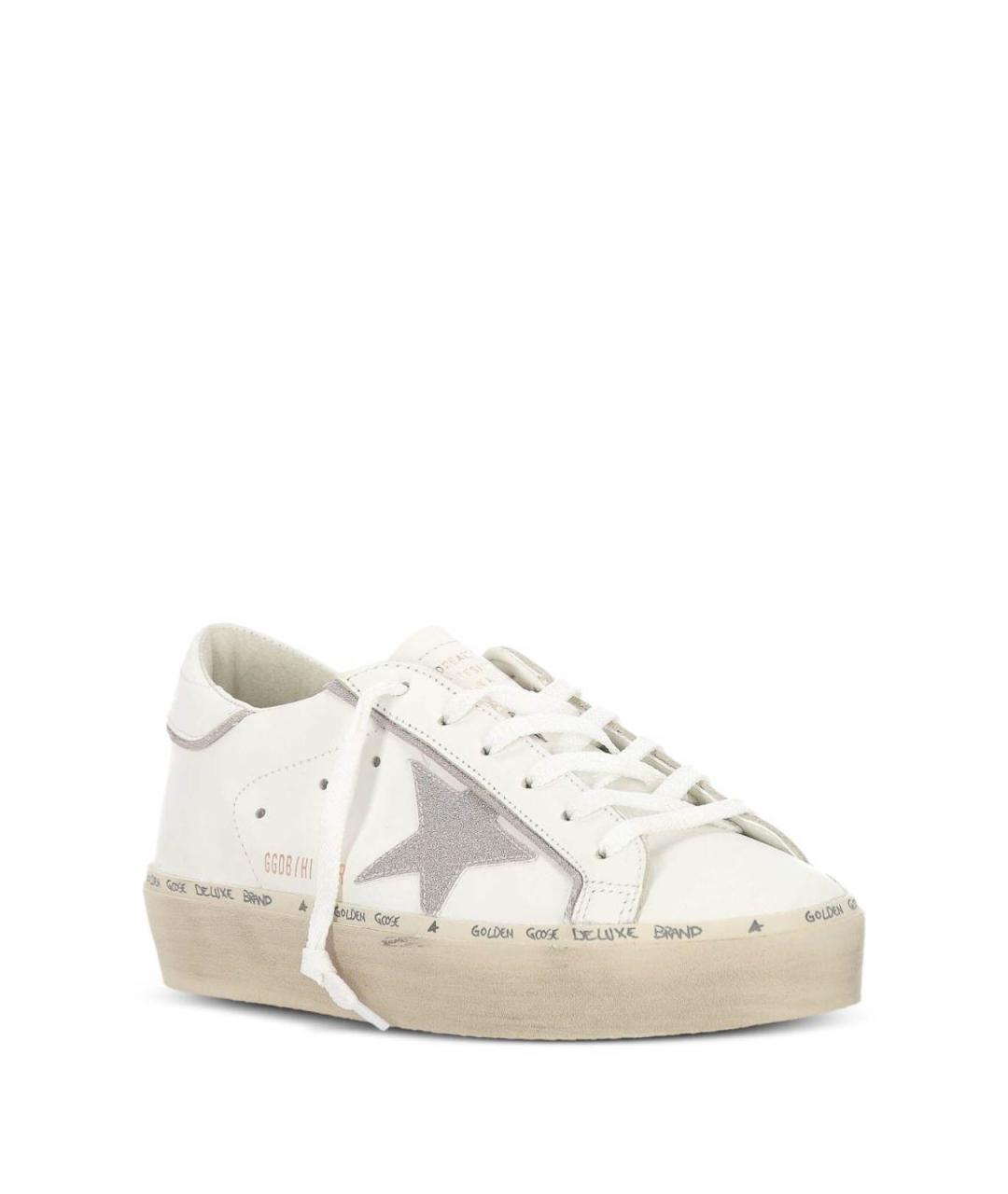 GOLDEN GOOSE Белые резиновые кроссовки, фото 2