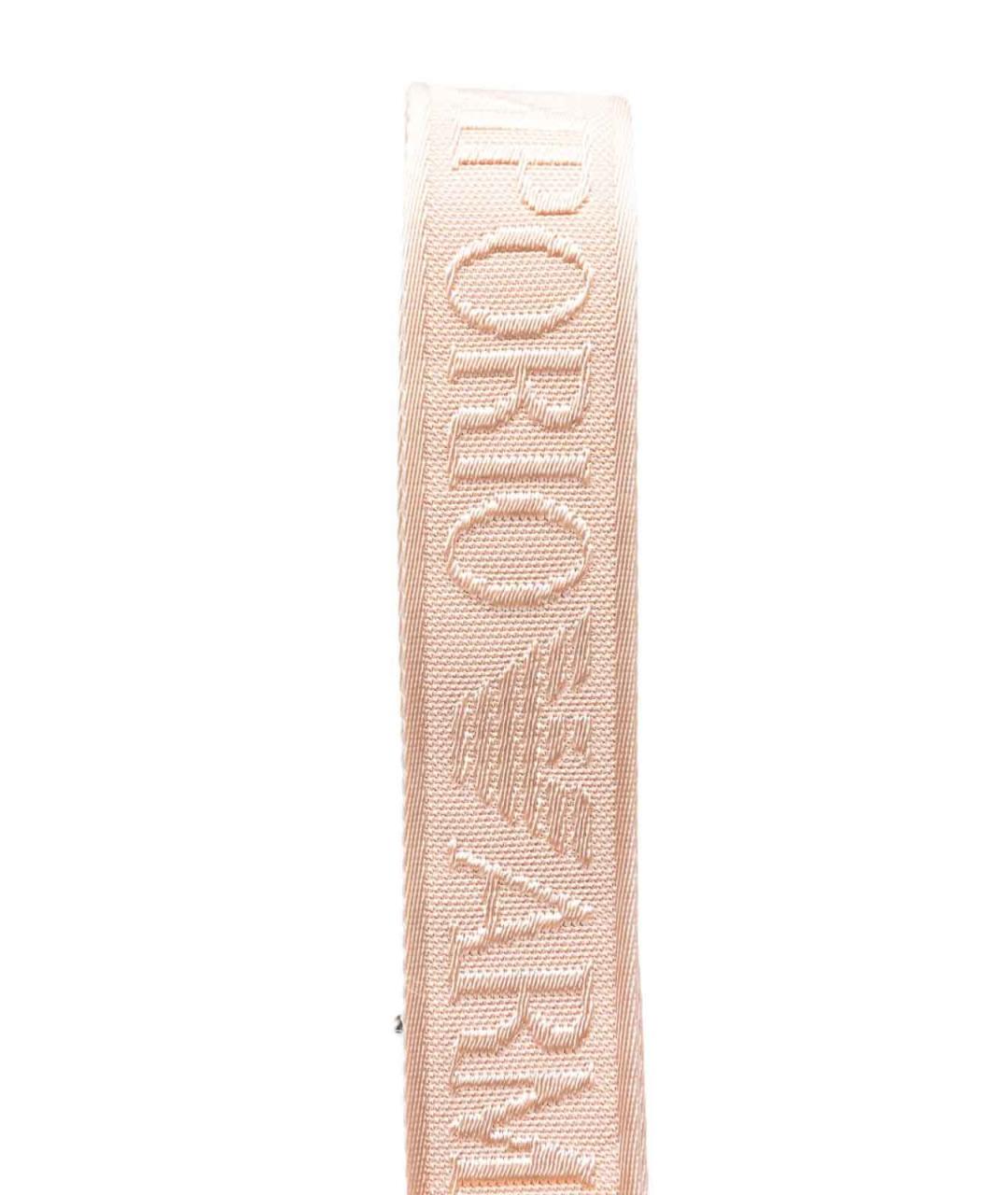 EMPORIO ARMANI Розовая сумка через плечо из искусственной кожи, фото 2