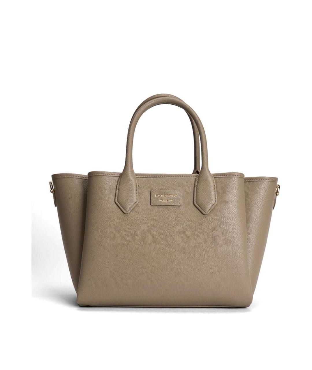 EMPORIO ARMANI Серая сумка тоут, фото 1