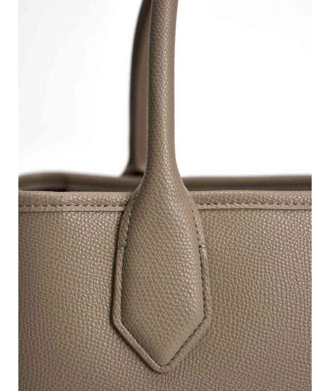 EMPORIO ARMANI Серая сумка тоут, фото 4