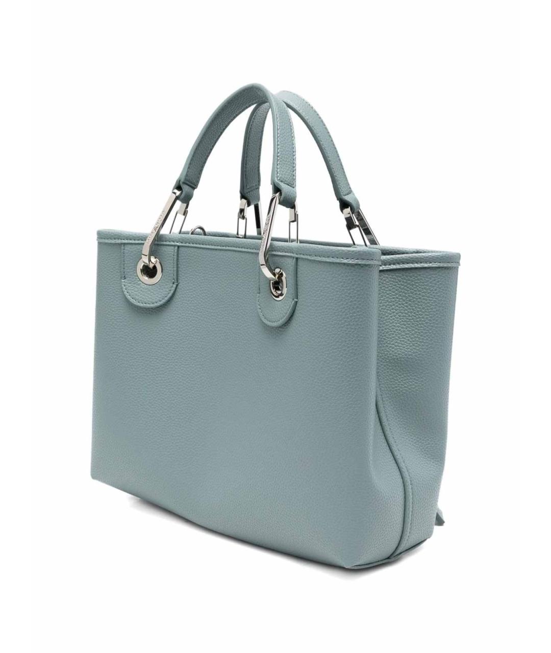 EMPORIO ARMANI Серая сумка тоут, фото 2
