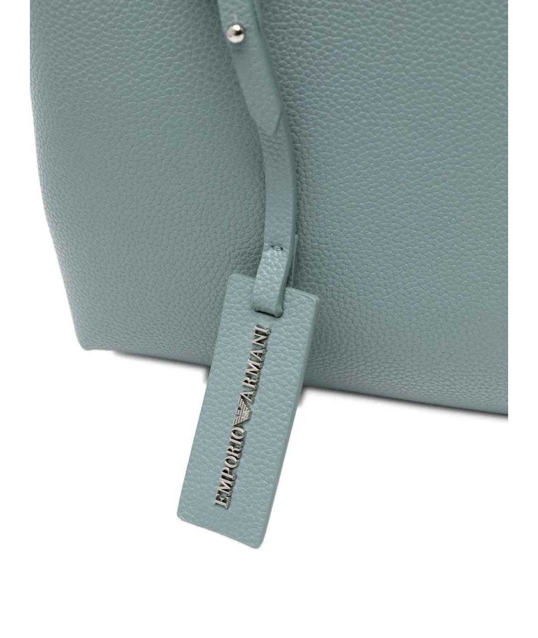 EMPORIO ARMANI Серая сумка тоут, фото 5
