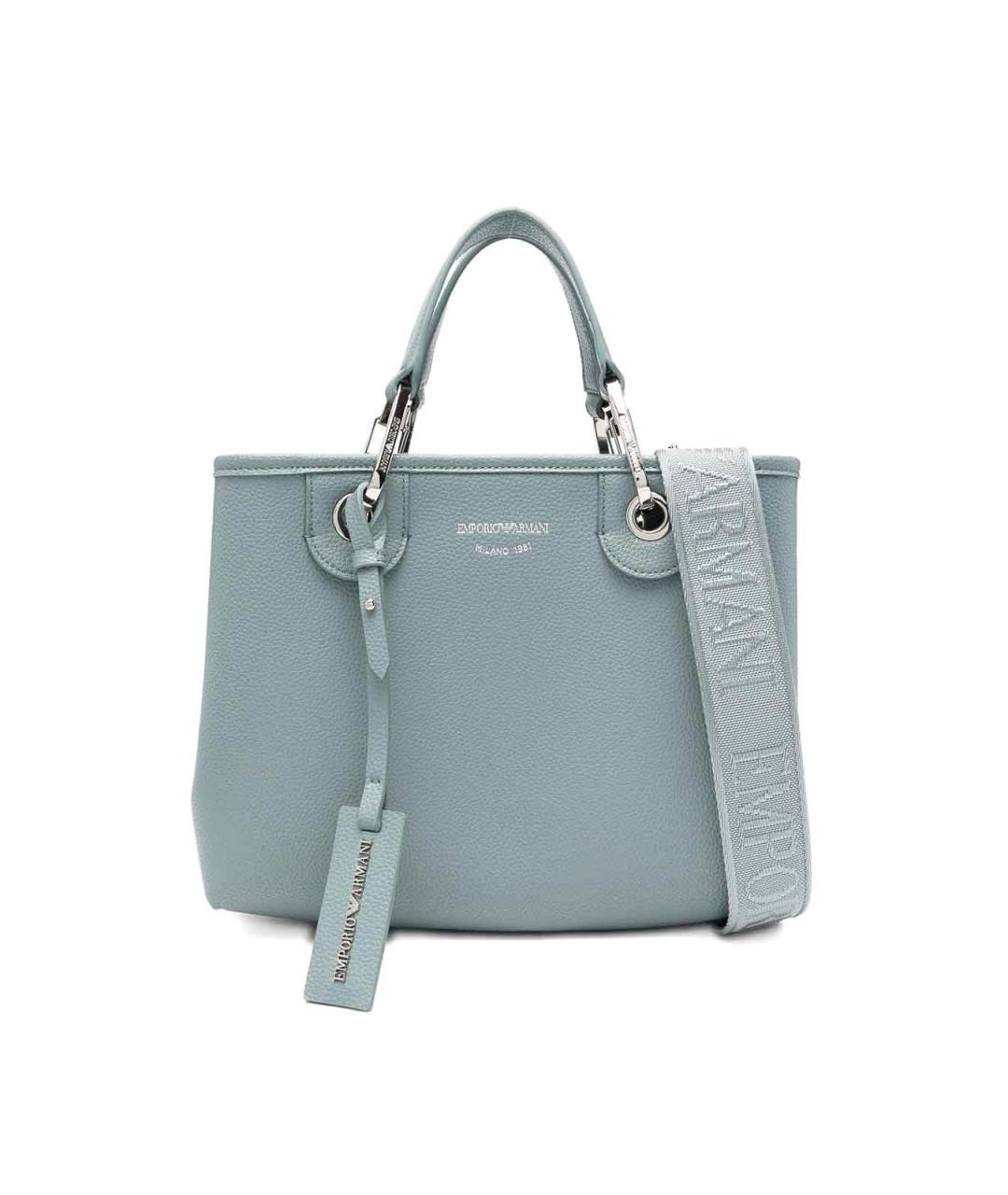 EMPORIO ARMANI Серая сумка тоут, фото 1