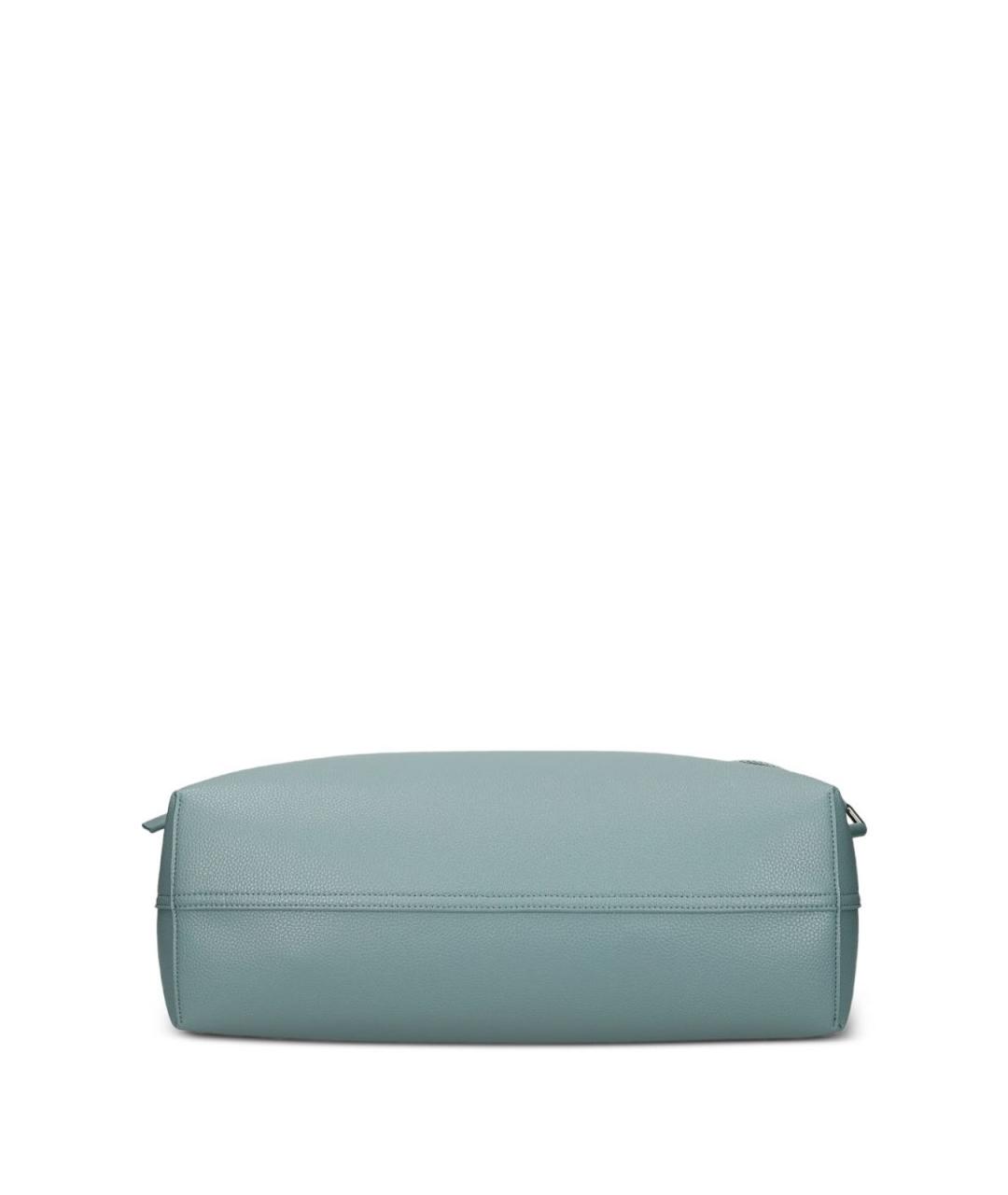 EMPORIO ARMANI Голубая сумка тоут, фото 2