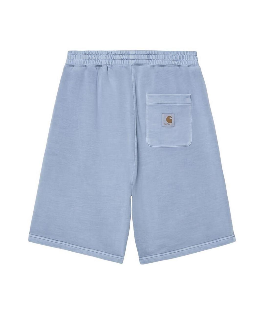 CARHARTT Синие хлопковые шорты, фото 2