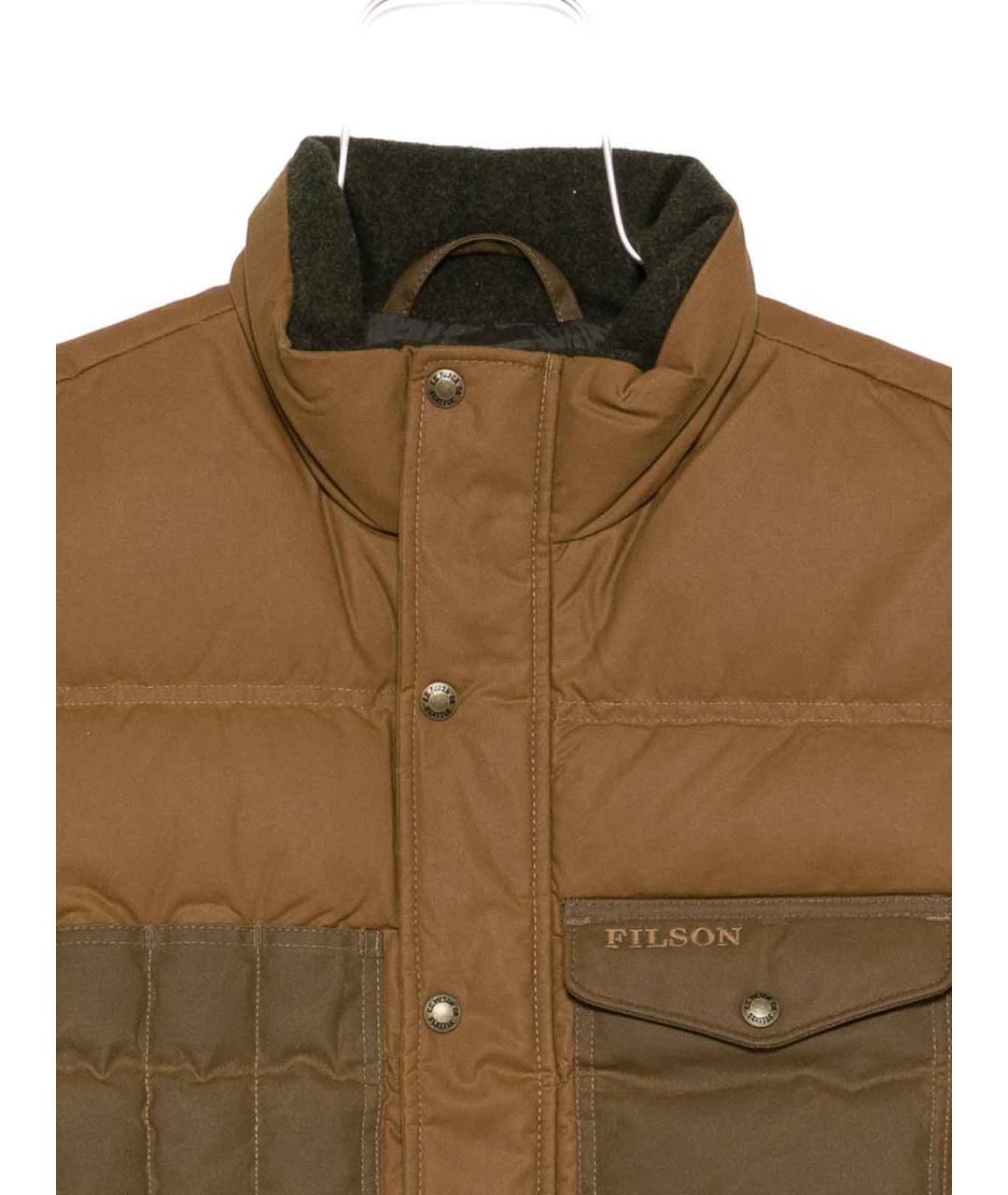 FILSON Коричневый жилет, фото 3