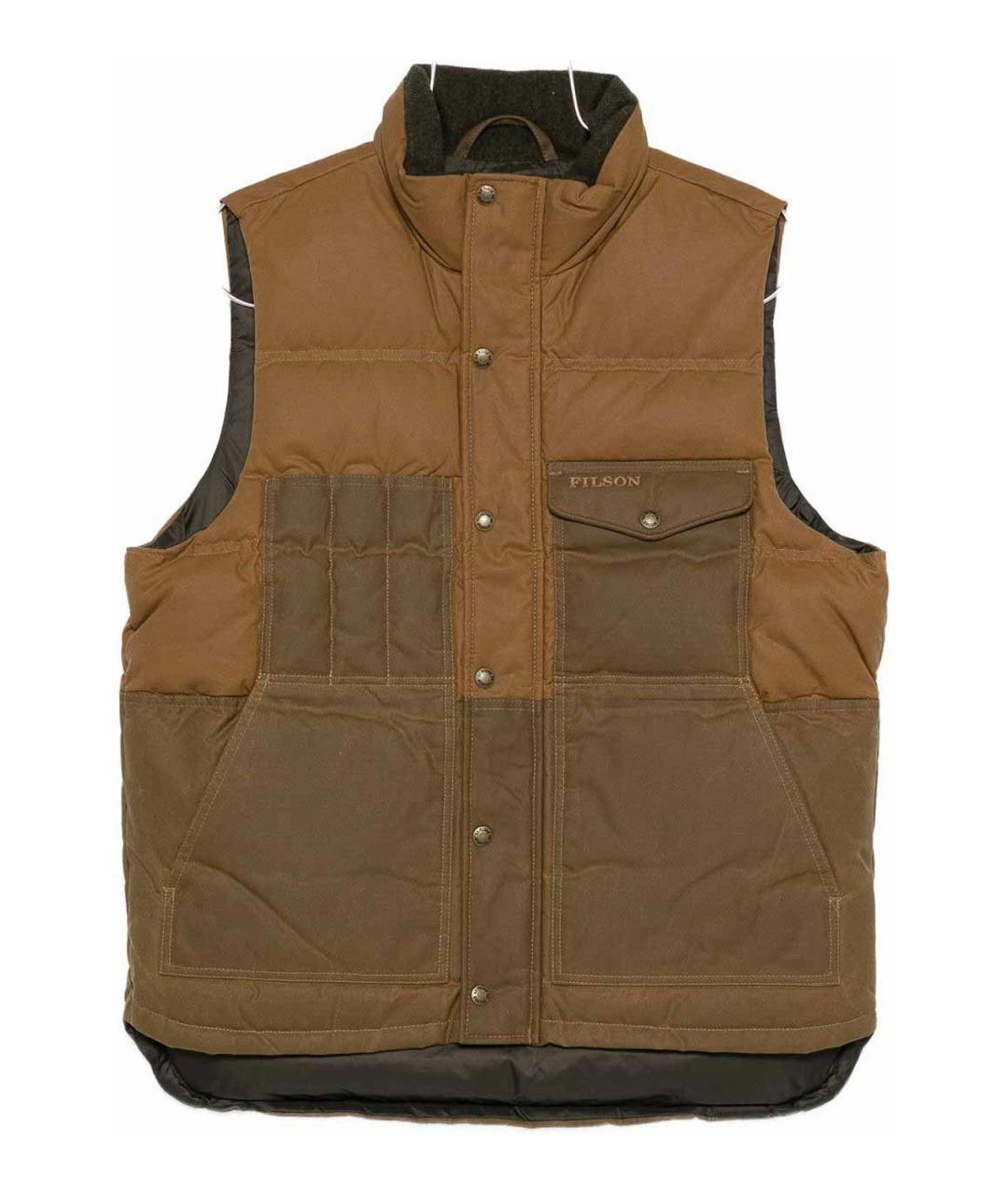 FILSON Коричневый жилет, фото 1