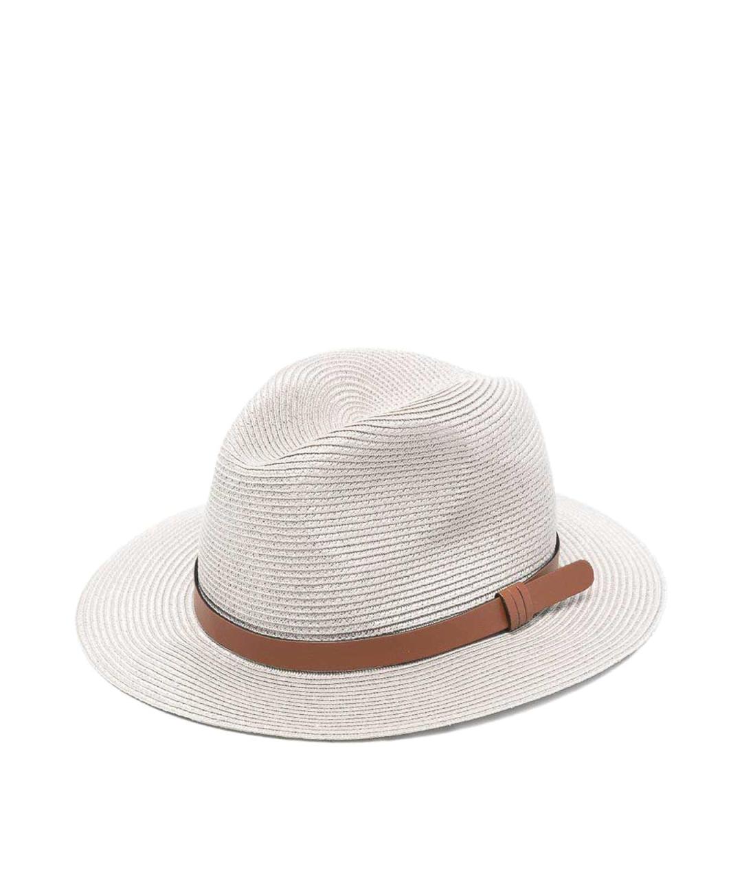 EMPORIO ARMANI Серая синтетическая шляпа, фото 1