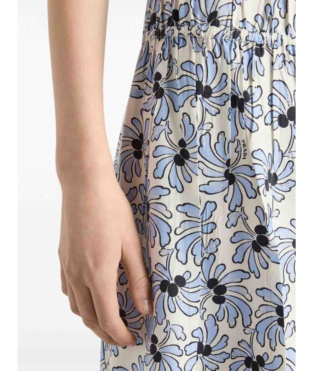 PRADA Мульти повседневное платье, фото 6