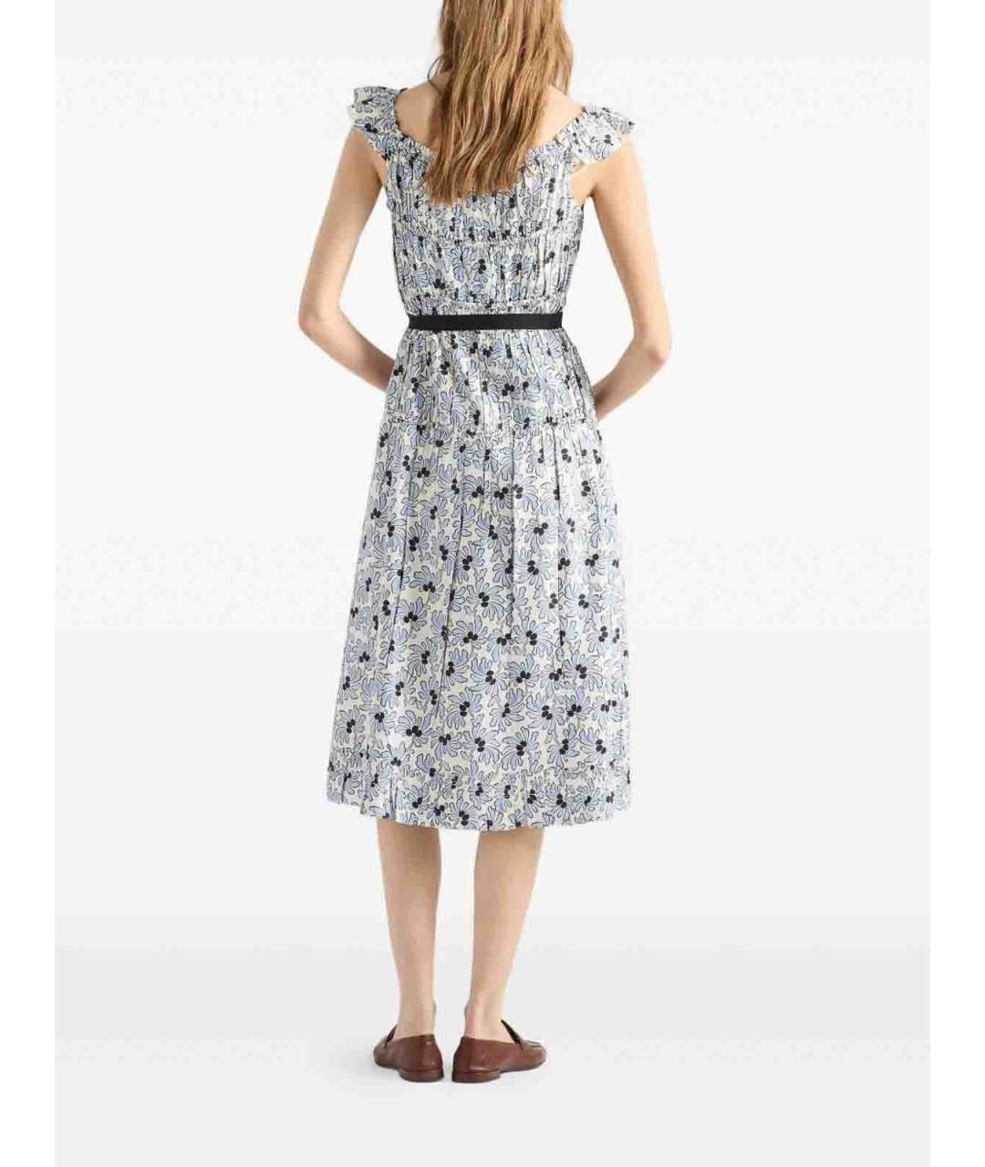 PRADA Мульти повседневное платье, фото 4