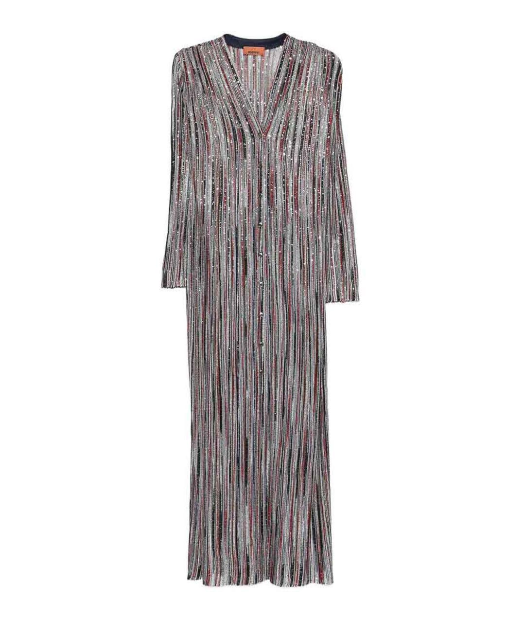 MISSONI Коричневый вискозный кардиган, фото 1