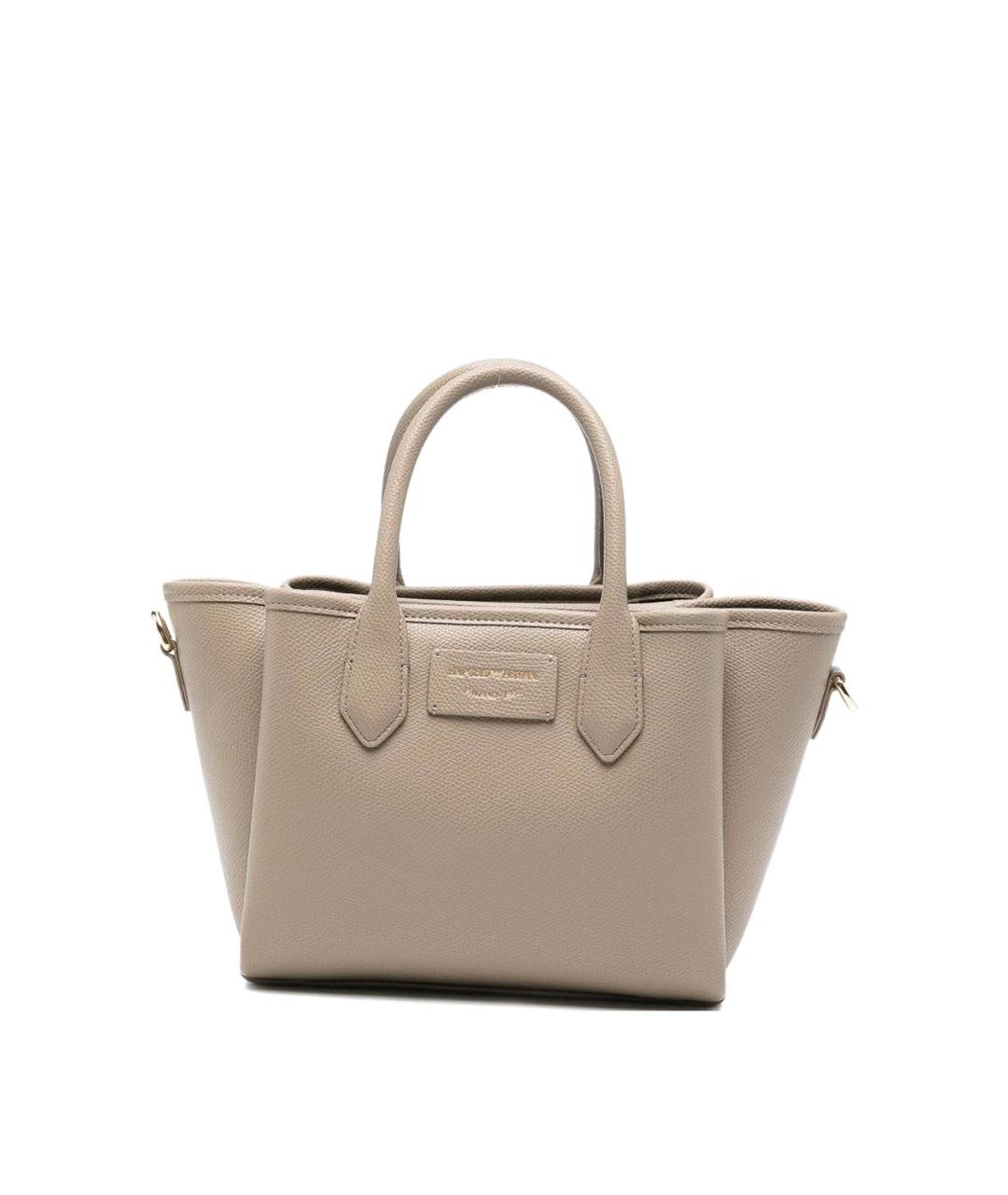 EMPORIO ARMANI Серая сумка тоут, фото 1