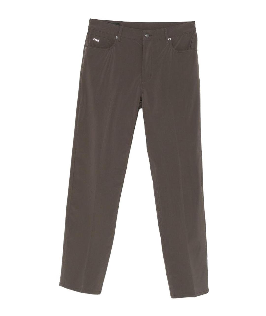 EMPORIO ARMANI Серые прямые джинсы, фото 1