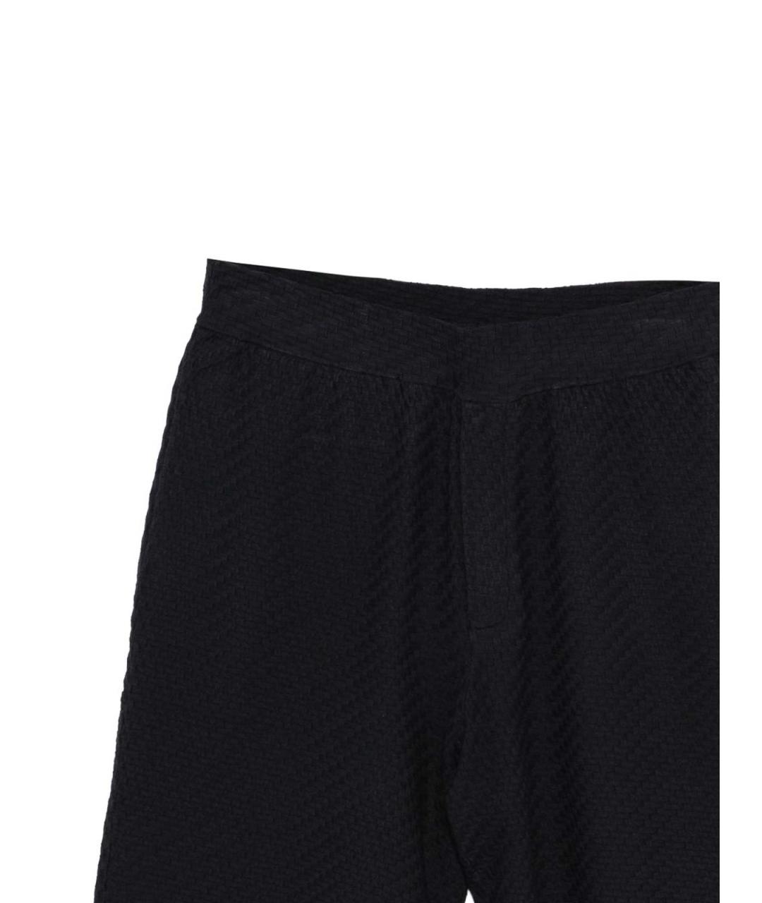EMPORIO ARMANI Синие вискозные шорты, фото 3