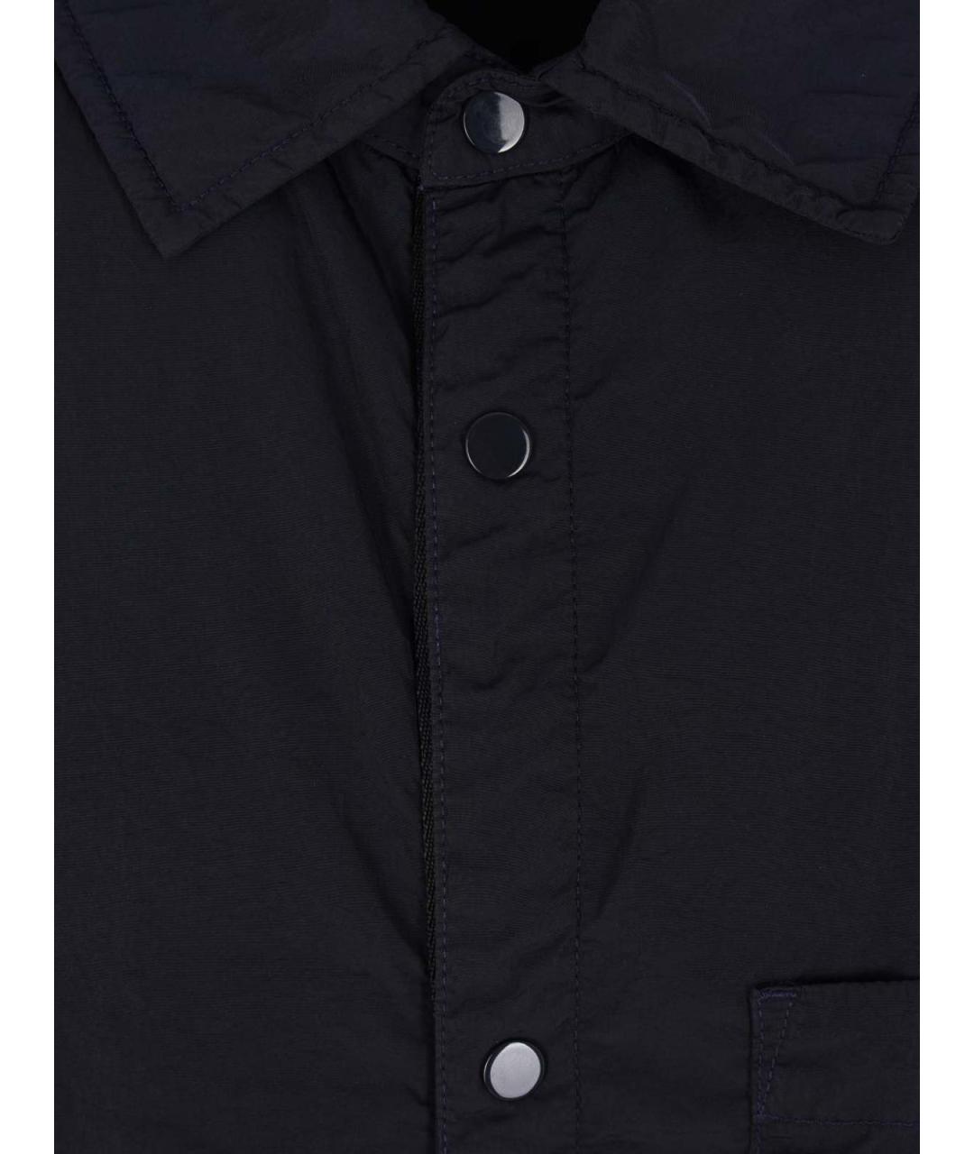 CP COMPANY Темно-синяя полиамидовая куртка, фото 2