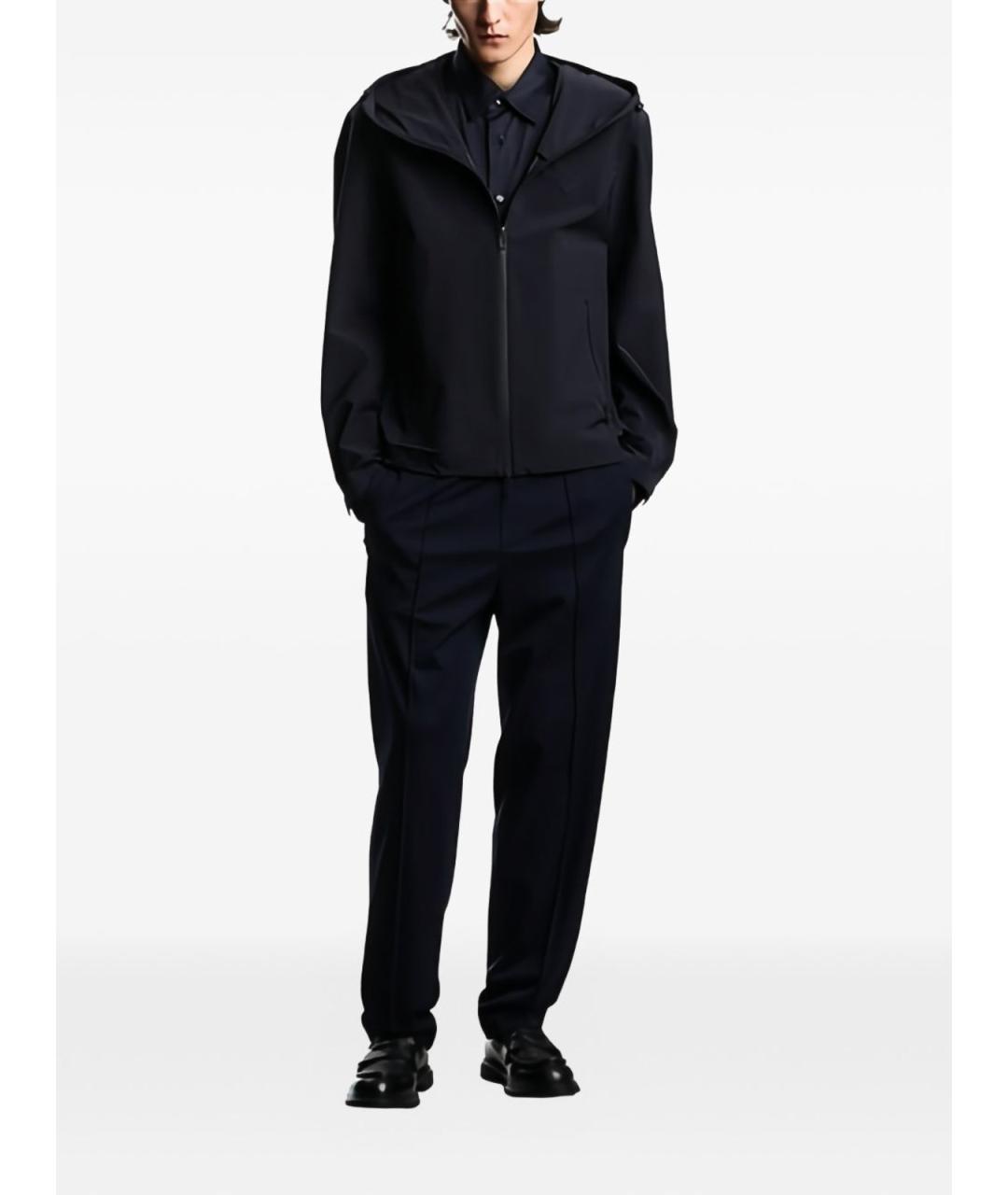 EMPORIO ARMANI Синяя кэжуал рубашка, фото 4