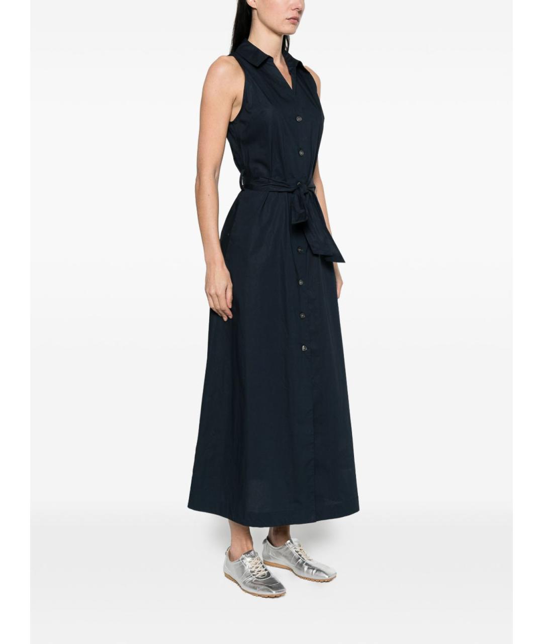 WOOLRICH Синее хлопковое повседневное платье, фото 4