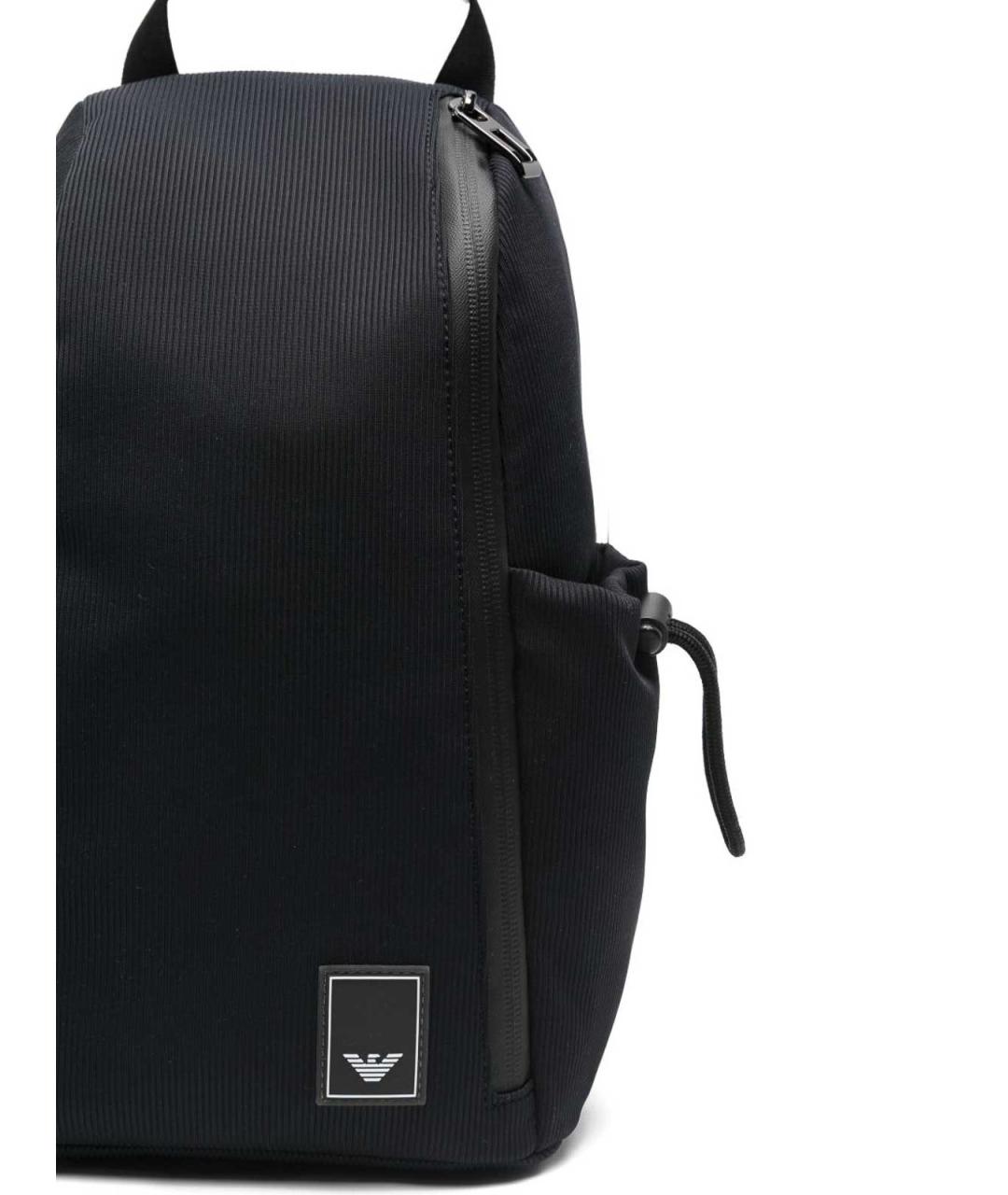 EMPORIO ARMANI Синий синтетический рюкзак, фото 4