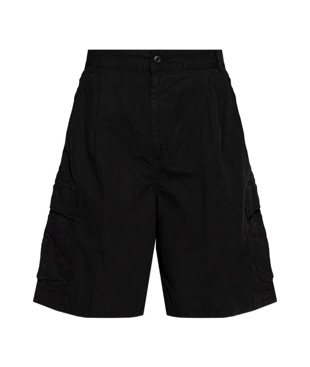 CARHARTT Черные хлопковые шорты, фото 1
