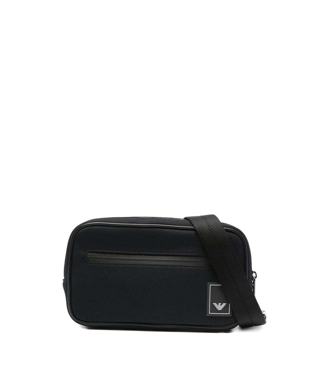 EMPORIO ARMANI Синяя синтетическая барсетка, фото 1