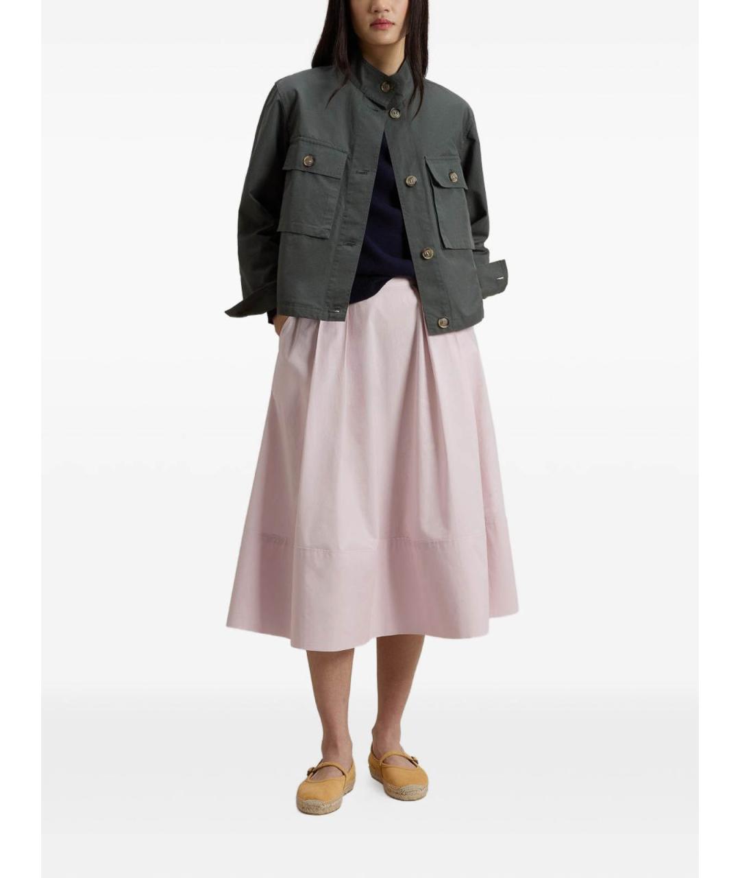 WOOLRICH Серая хлопковая куртка, фото 3