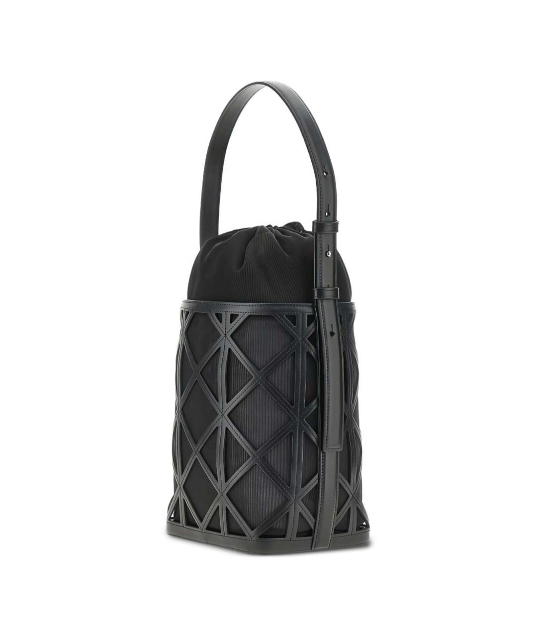 EMPORIO ARMANI Черная сумка через плечо из искусственной кожи, фото 2
