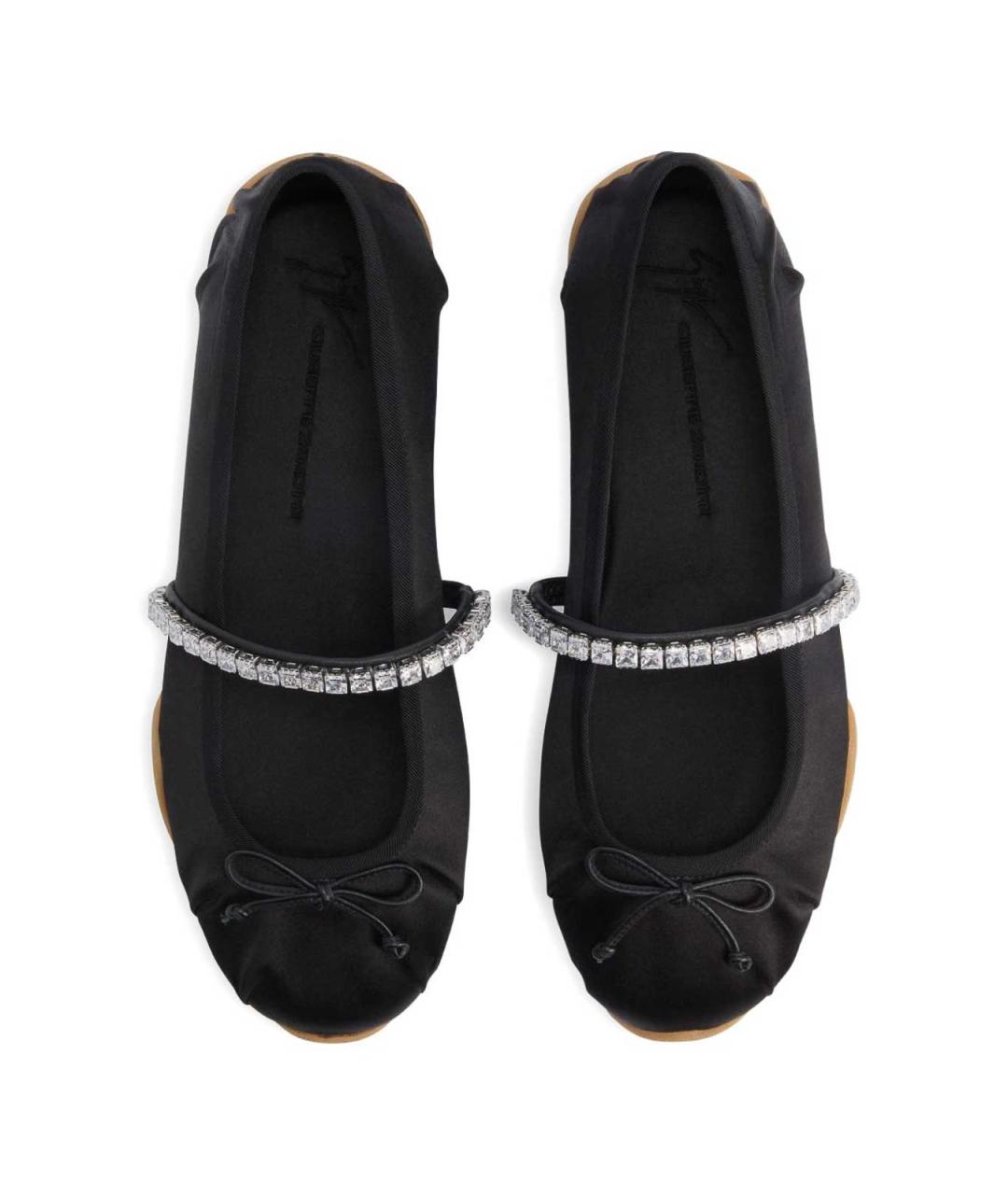 GIUSEPPE ZANOTTI DESIGN Черные балетки, фото 3