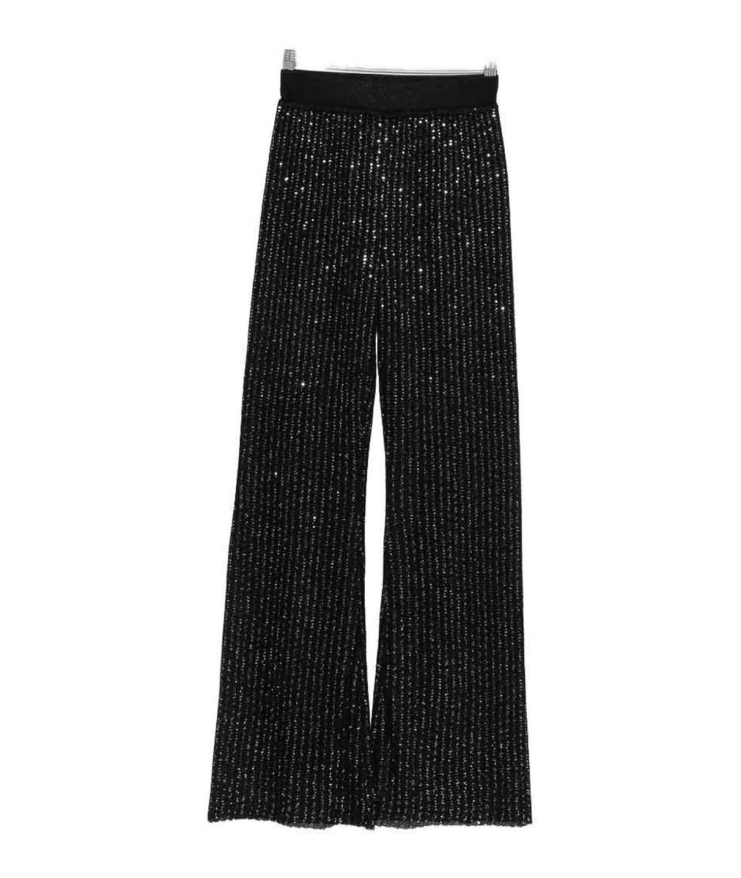 MISSONI Черные вискозные прямые брюки, фото 6