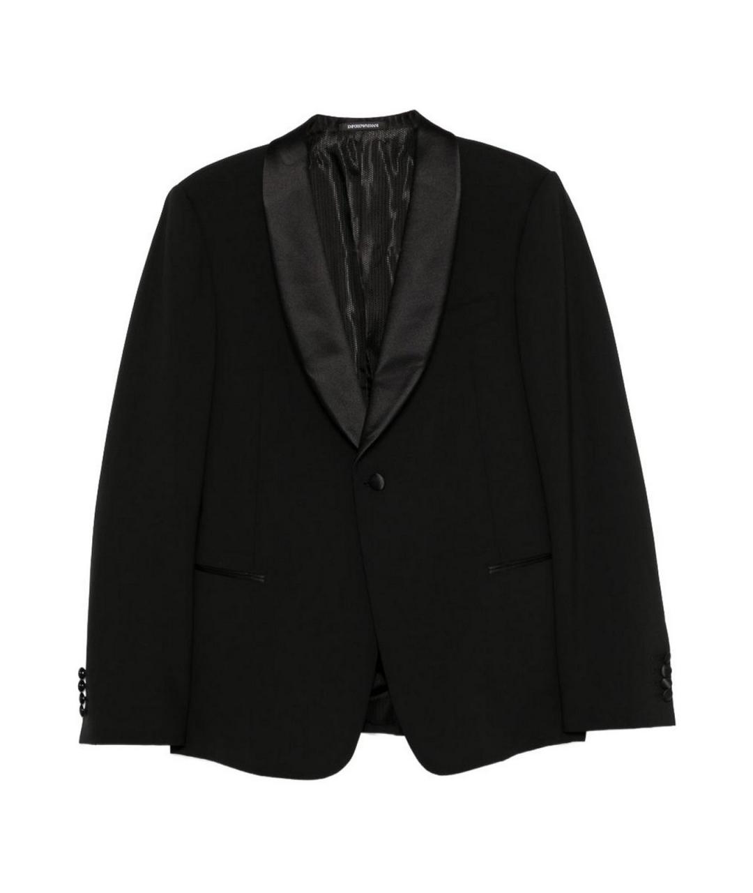 EMPORIO ARMANI Черный классический костюм, фото 1