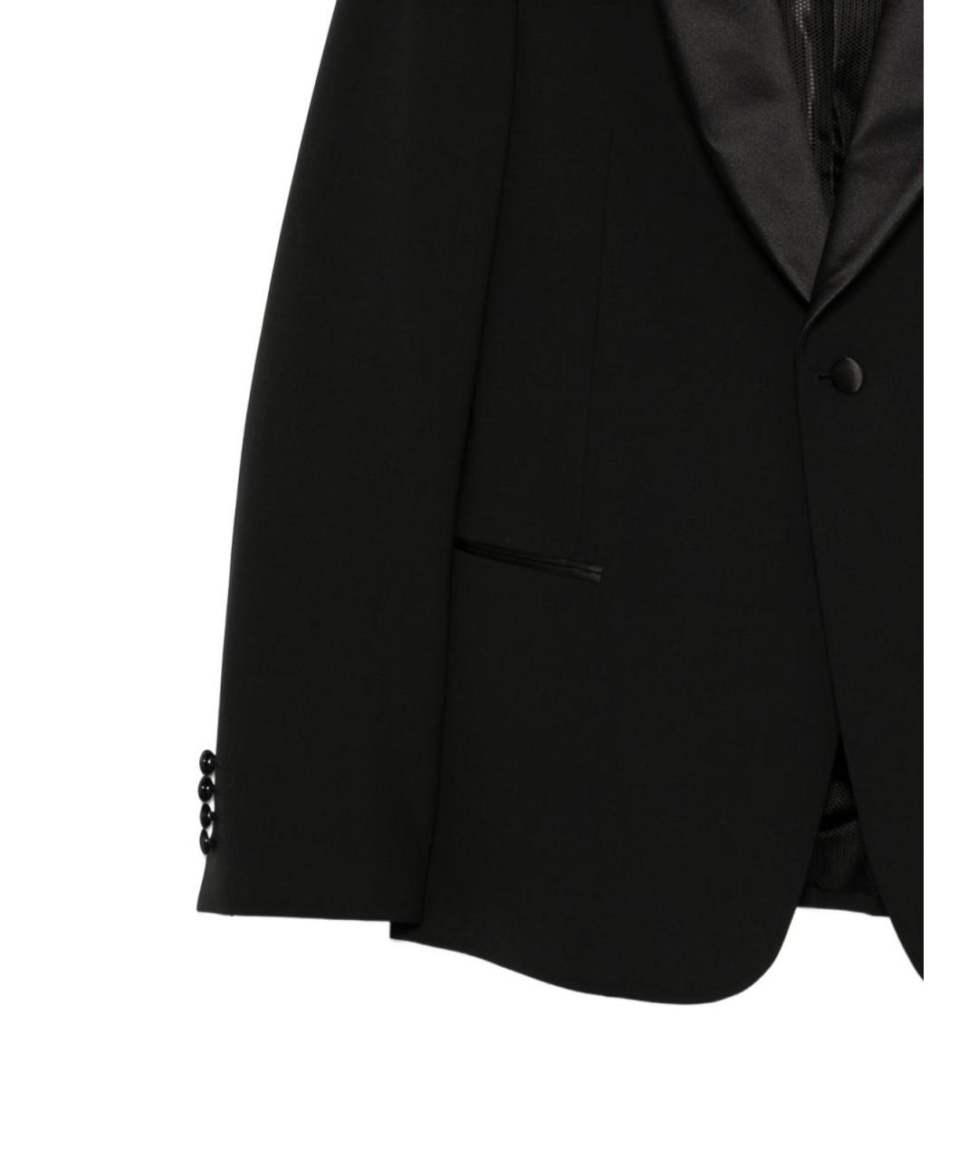 EMPORIO ARMANI Черный классический костюм, фото 3