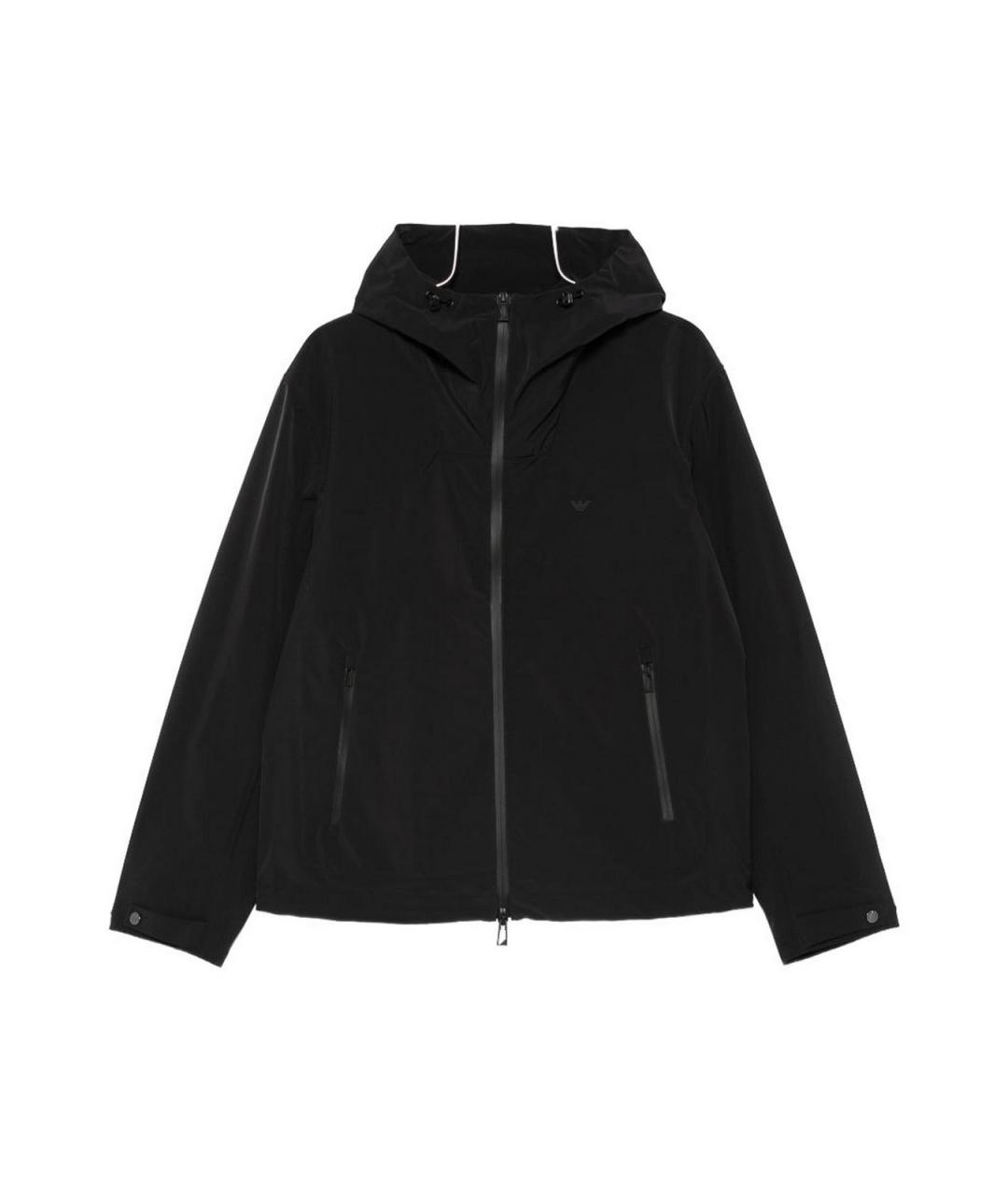 EMPORIO ARMANI Черный пуховик, фото 6