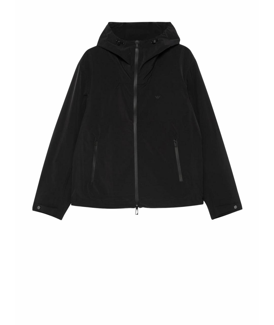 EMPORIO ARMANI Черный пуховик, фото 1