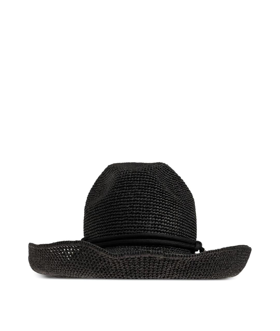 EMPORIO ARMANI Черная шляпа, фото 1