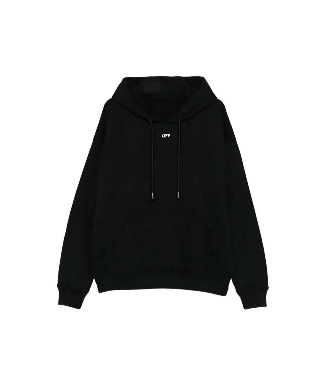 OFF-WHITE Черный хлопковый джемпер / свитер, фото 1