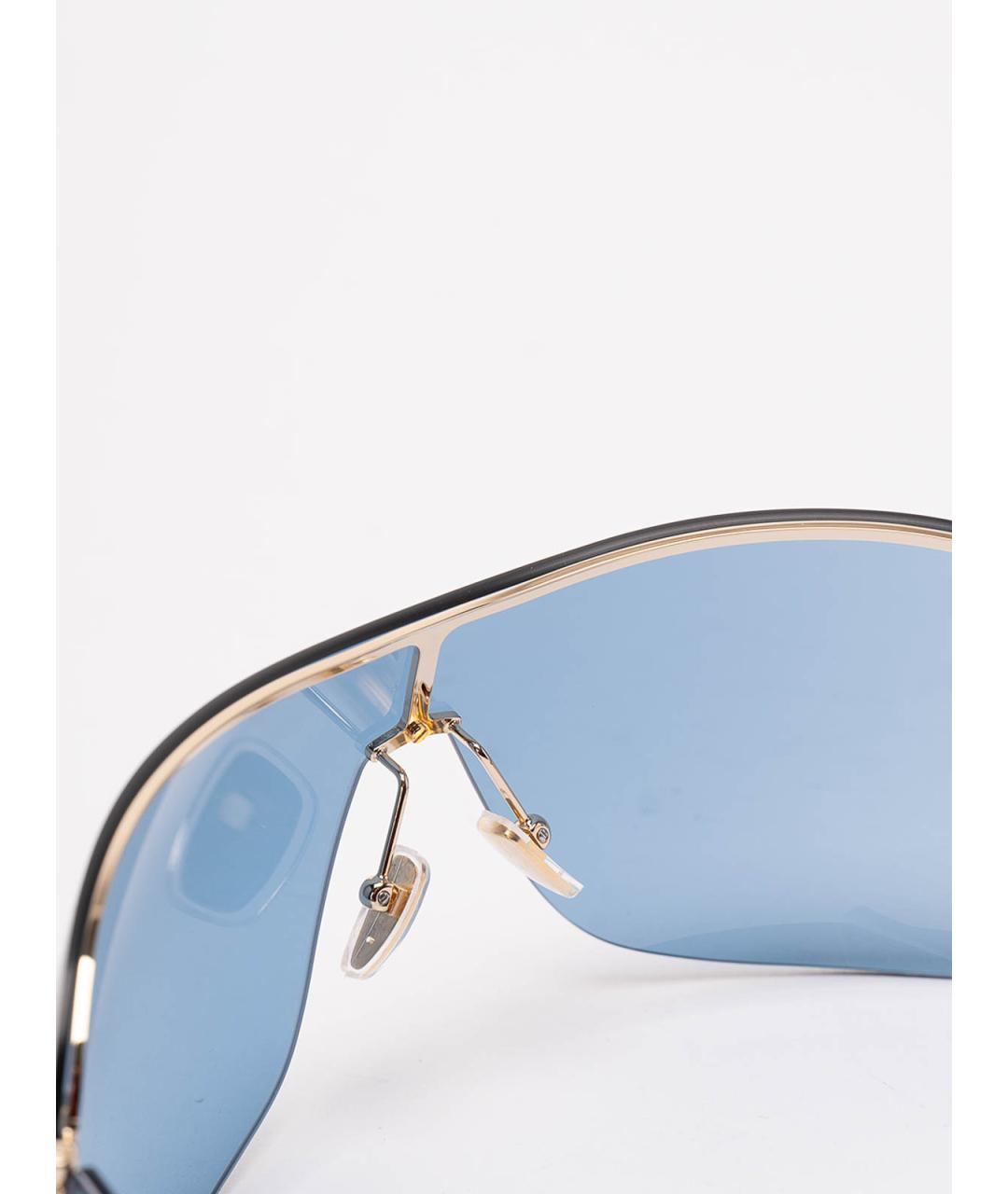 GUCCI Золотые солнцезащитные очки, фото 3