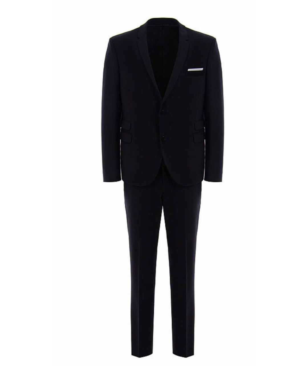 NEIL BARRETT Черный классический костюм, фото 1