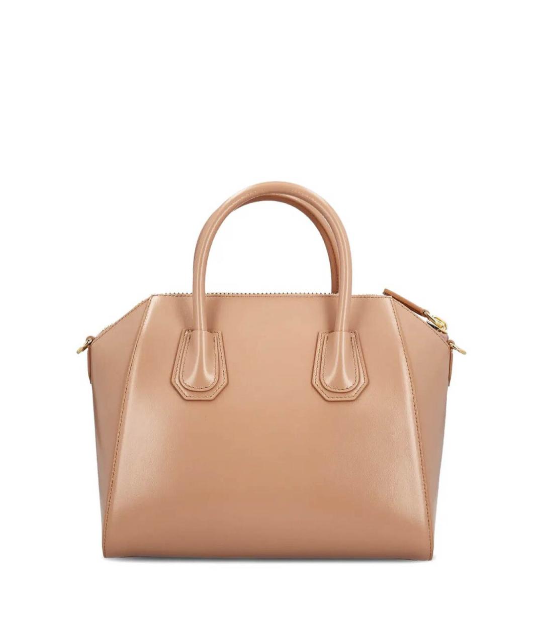 GIVENCHY Бежевая кожаная сумка тоут, фото 3
