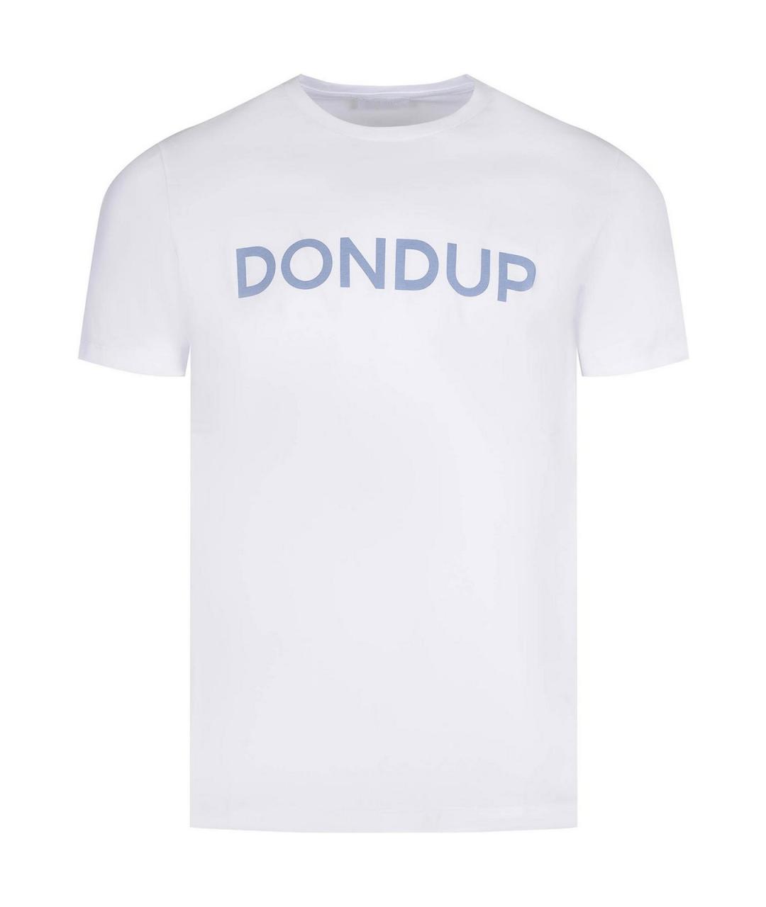 DONDUP Белая хлопковая футболка, фото 1
