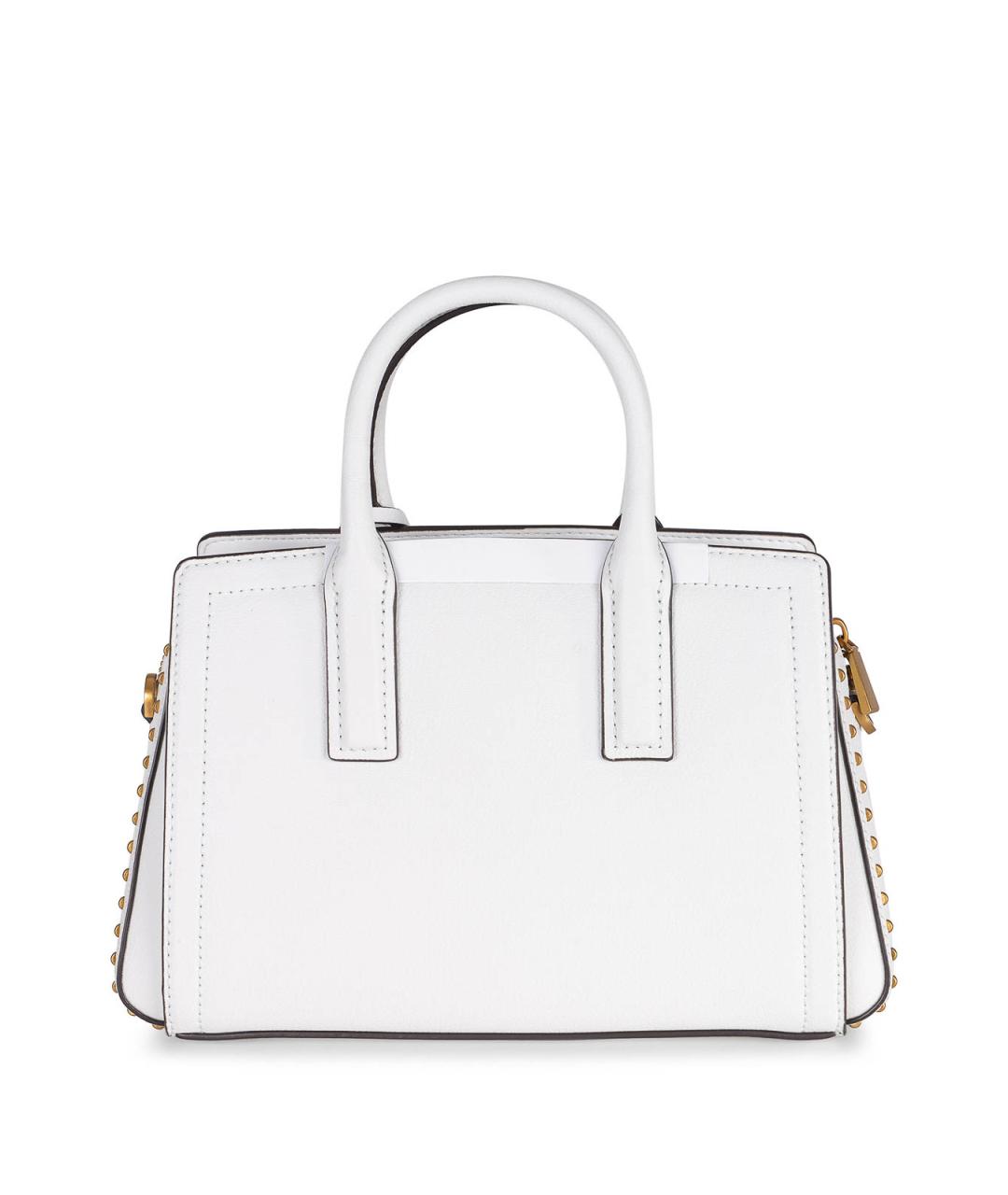 MICHAEL KORS Белая кожаная сумка тоут, фото 4