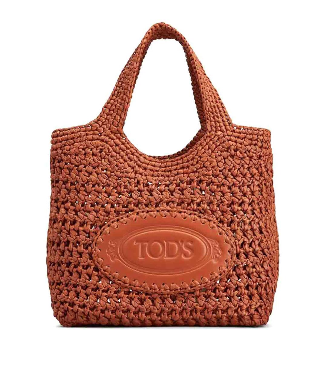 TOD'S Плетеная сумка тоут, фото 1