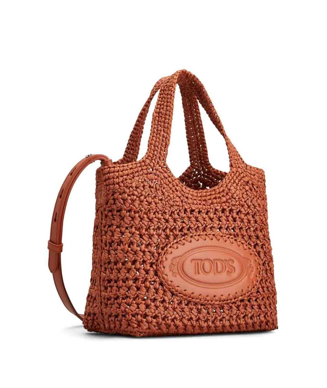 TOD'S Плетеная сумка тоут, фото 3