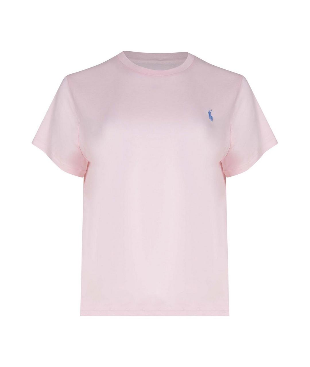 POLO RALPH LAUREN Бежевая хлопковая футболка, фото 1